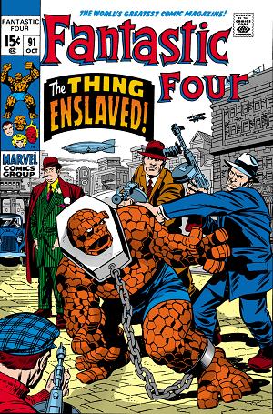 Fantastic Four #91  cover
