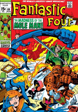 Fantastic Four #89  cover