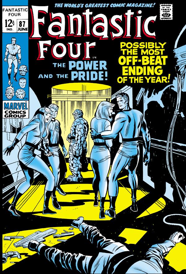 Fantastic Four #87  cover