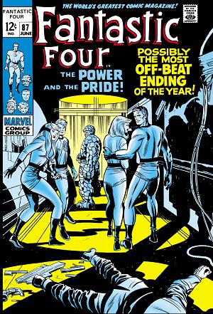 Fantastic Four #87  cover