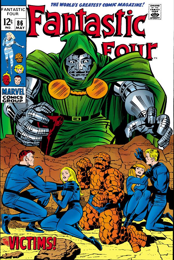 Fantastic Four #86  cover