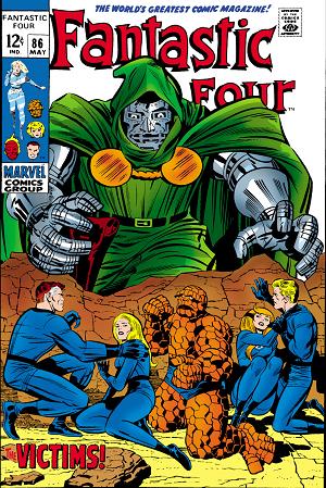 Fantastic Four #86  cover