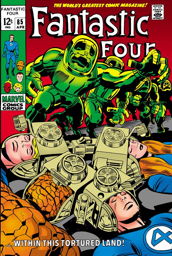 Fantastic Four #85  cover