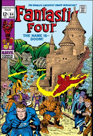 Fantastic Four #84  cover