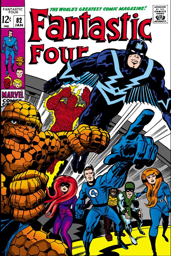 Fantastic Four #82  cover