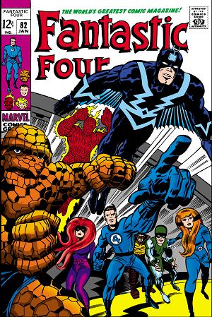 Fantastic Four #82  cover