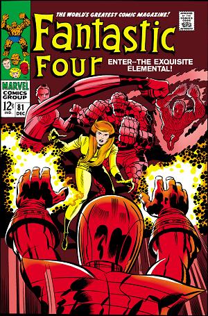 Fantastic Four #81  cover