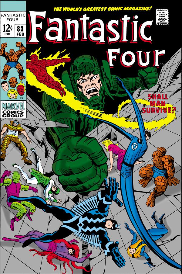 Fantastic Four #83  cover