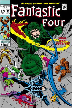 Fantastic Four #83  cover