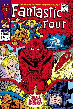 Fantastic Four #77  cover