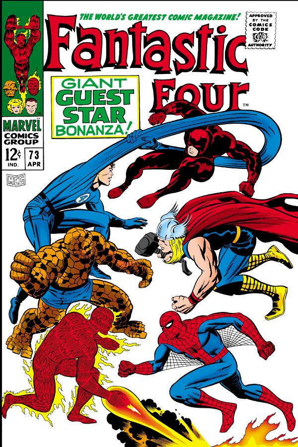 Fantastic Four #73  cover