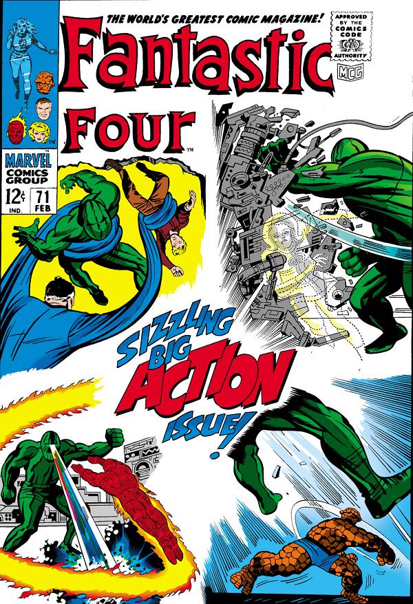 Fantastic Four #71  cover