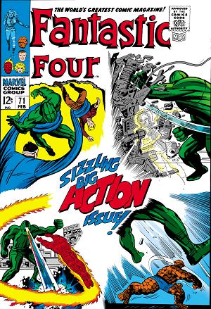 Fantastic Four #71  cover
