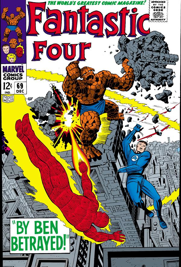 Fantastic Four #69  cover