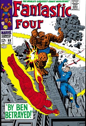 Fantastic Four #69  cover