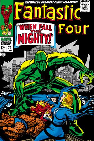 Fantastic Four #70  cover