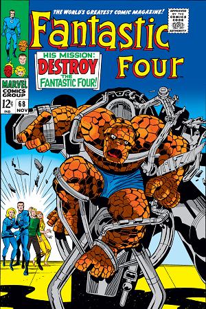 Fantastic Four #68  cover