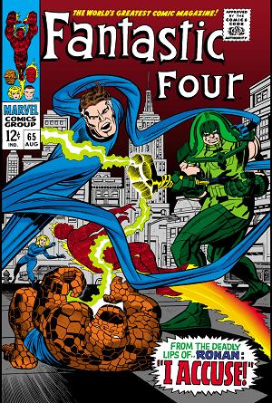 Fantastic Four #65  cover