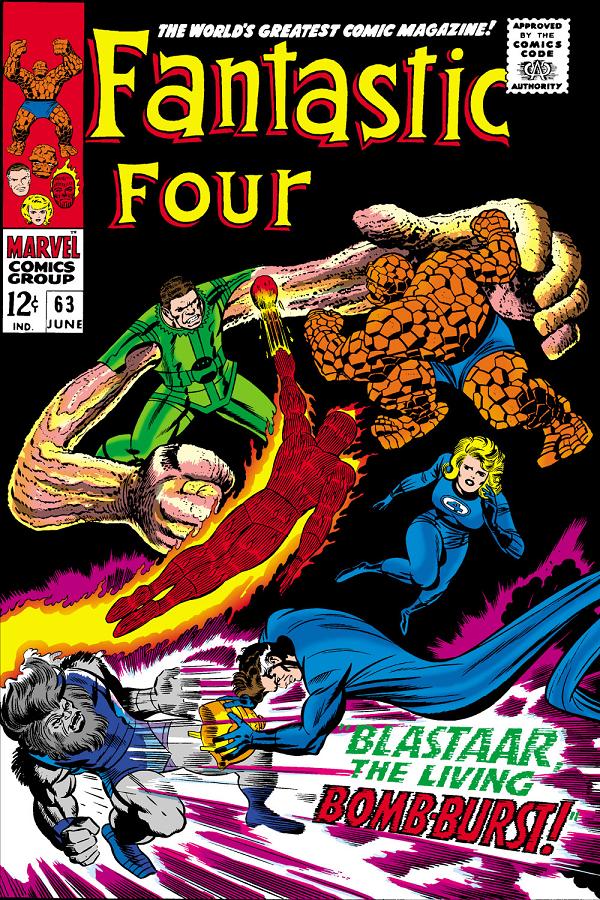 Fantastic Four #63  cover