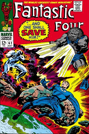 Fantastic Four #62  cover