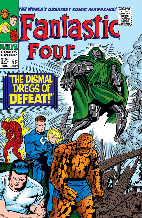 Fantastic Four #58  cover