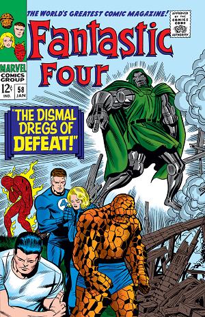 Fantastic Four #58  cover