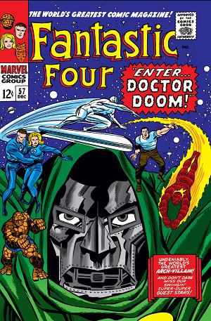 Fantastic Four #57  cover