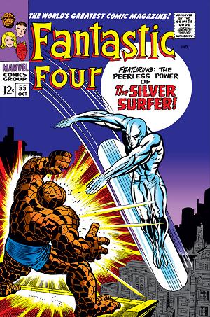Fantastic Four #55  cover