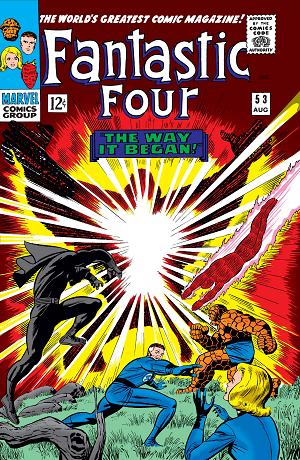 Fantastic Four #53  cover