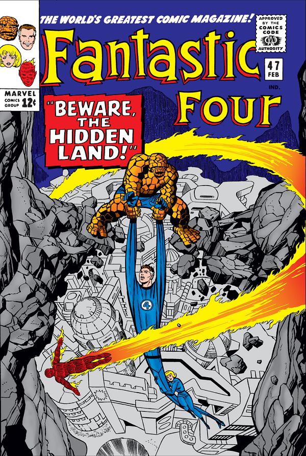 Fantastic Four #47 cover