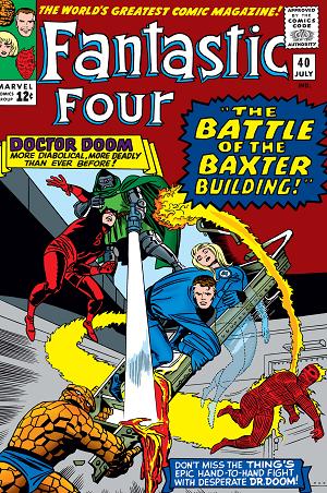 Fantastic Four #40  cover