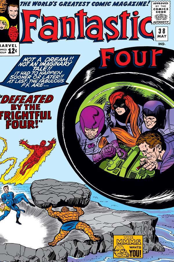 Fantastic Four #38 cover