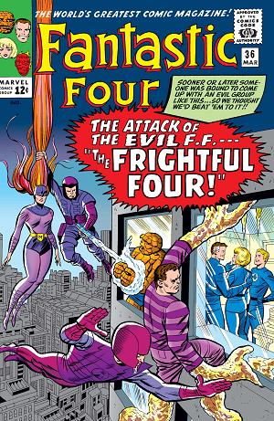 Fantastic Four #36  cover