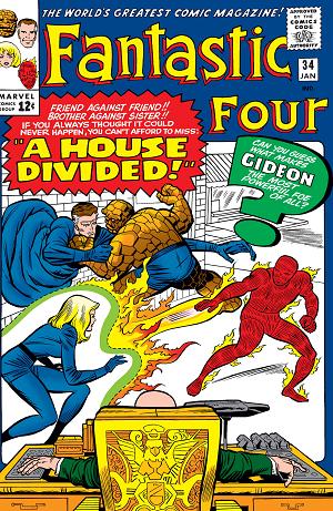 Fantastic Four #34  cover