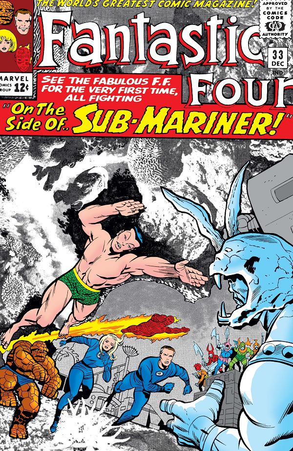 Fantastic Four #33  cover