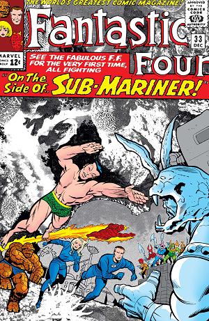 Fantastic Four #33  cover