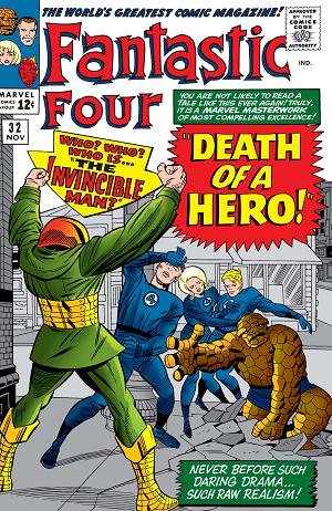 Fantastic Four #32  cover
