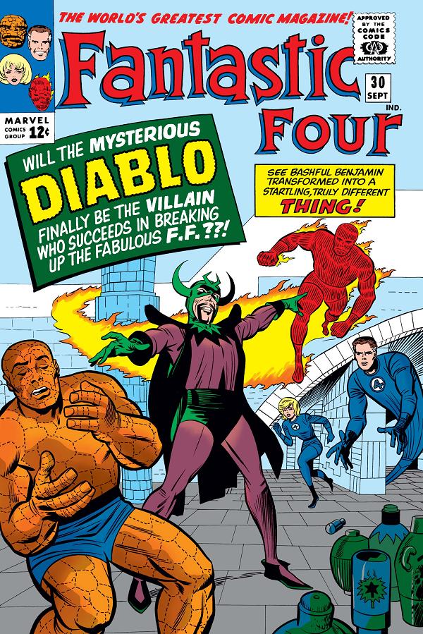 Fantastic Four #30 cover