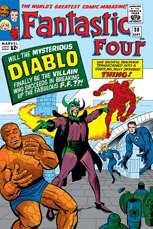 Fantastic Four #30  cover