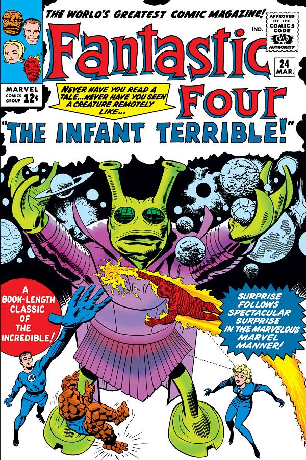 Fantastic Four #24  cover