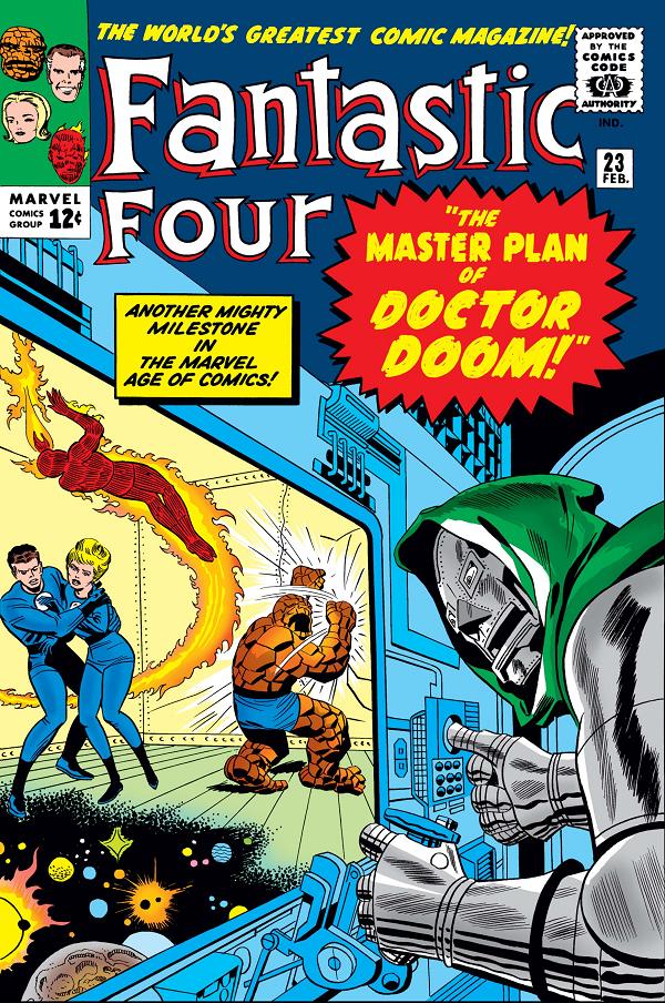 Fantastic Four #23 cover