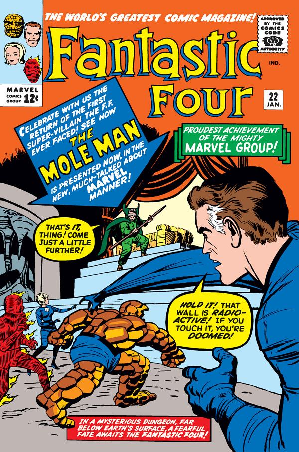 Fantastic Four #22  cover