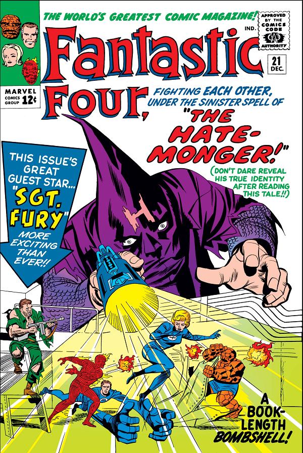 Fantastic Four #21  cover