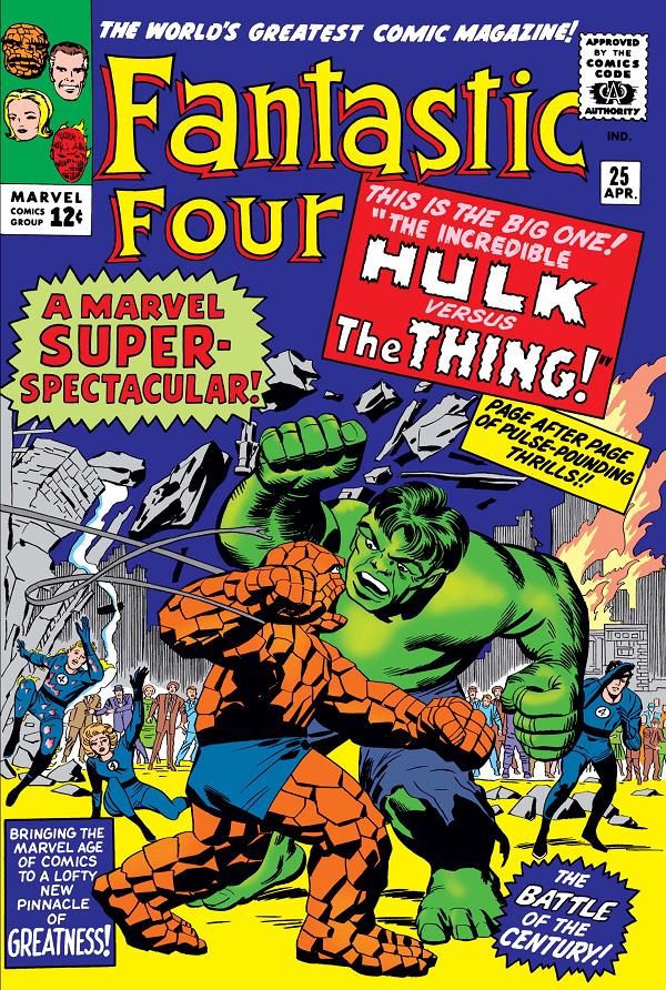Fantastic Four #25  cover