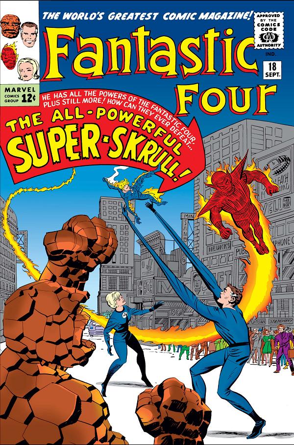 Fantastic Four #18  cover
