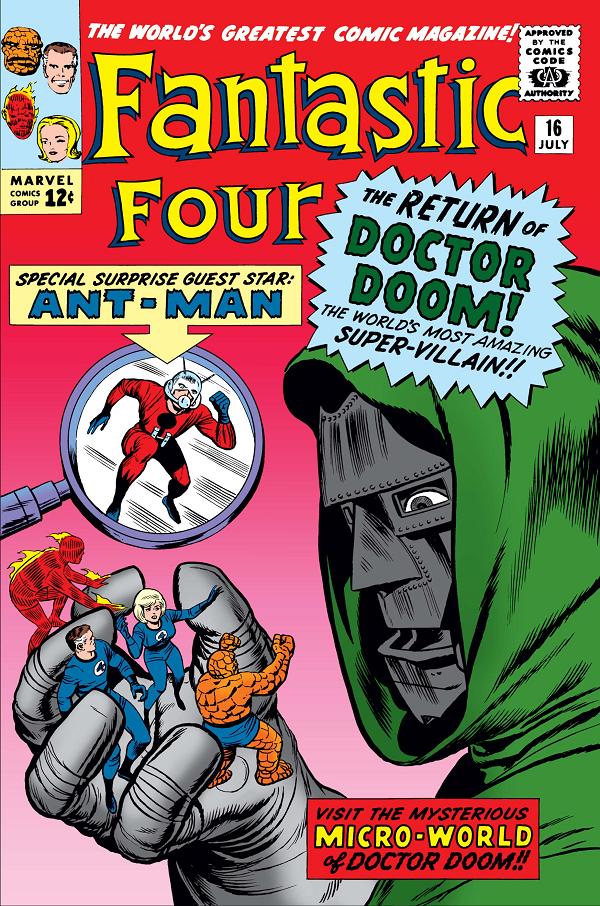Fantastic Four #16  cover