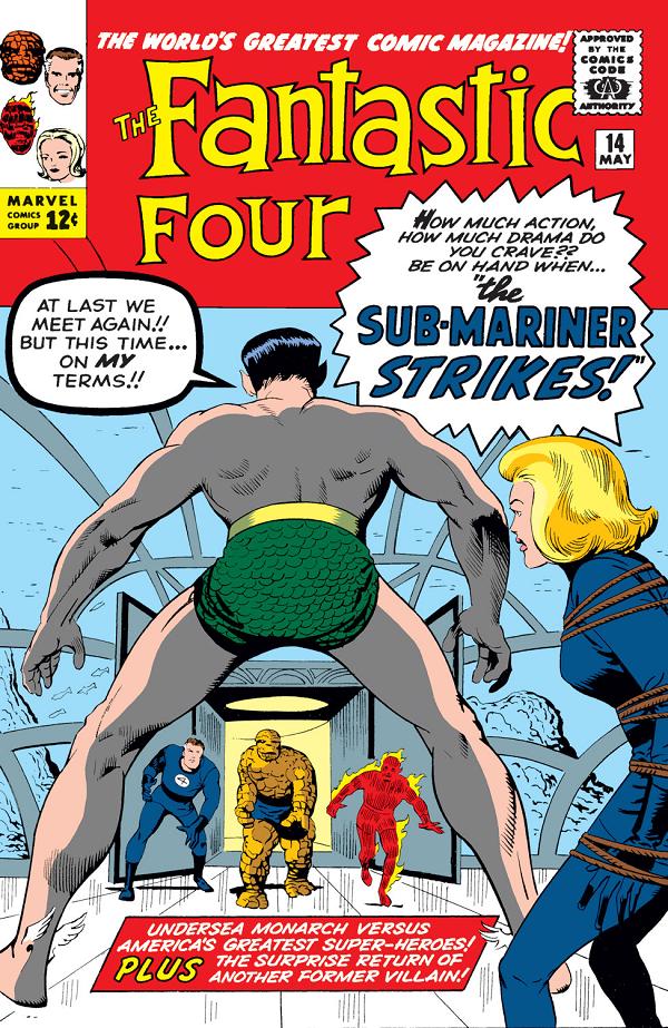 Fantastic Four #14  cover