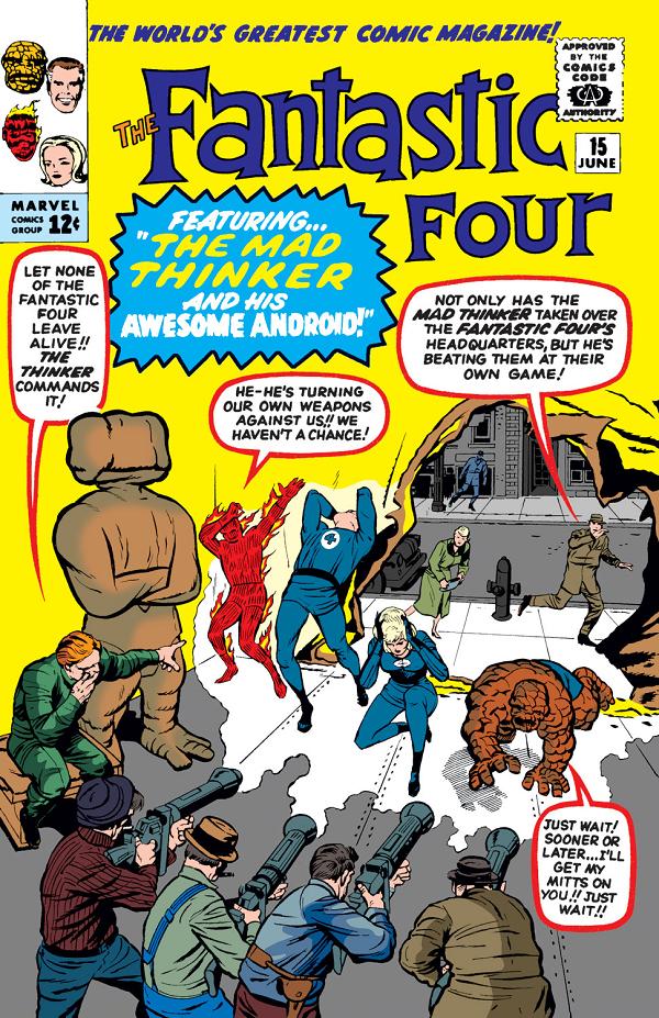 Fantastic Four #15  cover