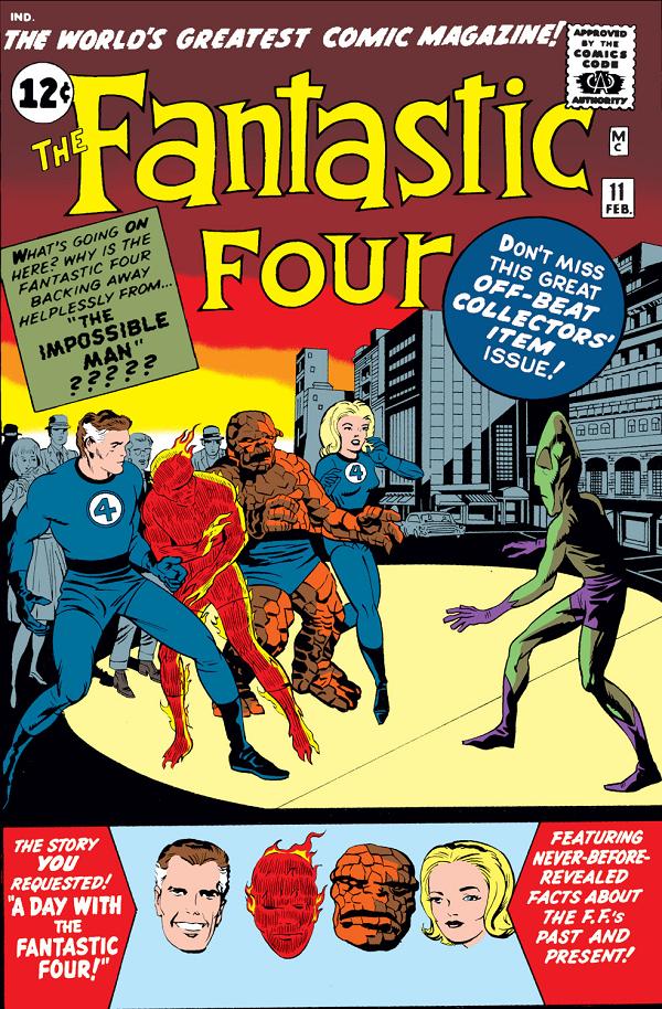 Fantastic Four #11 cover