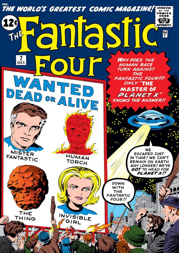 Fantastic Four #7 cover